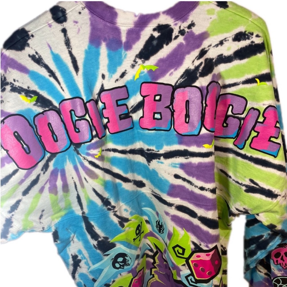 Disney Parks Oogie Boogie Tie Dye Spirit Jersey